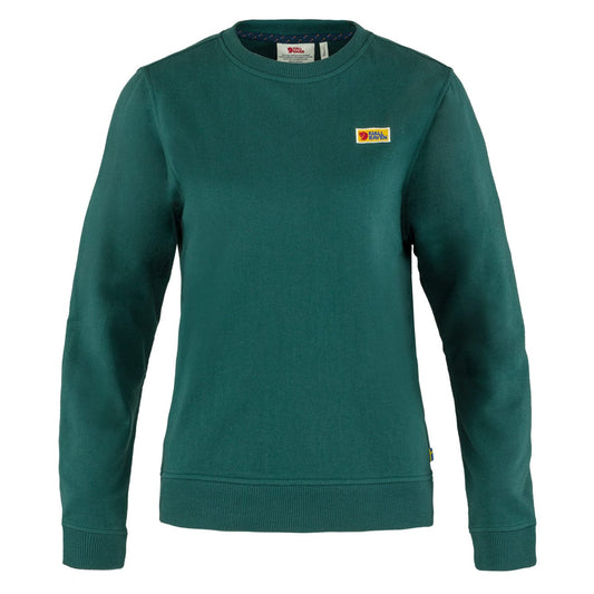 Fjallraven Womens Vardag Sweater Arctic Green - The Sporting Lodge