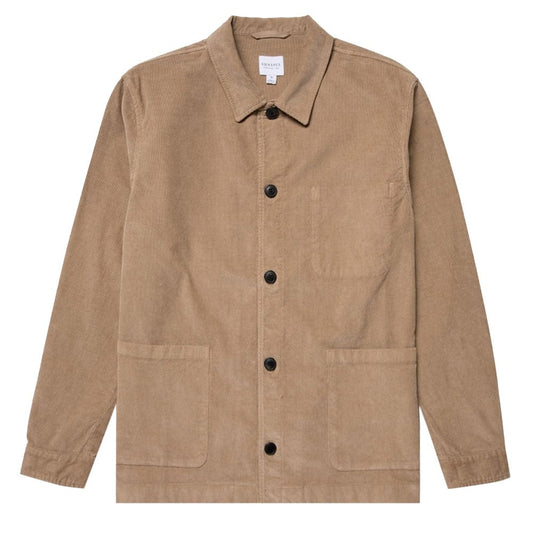 Sunspel Twin Pocket Jacket Stone - The Sporting Lodge