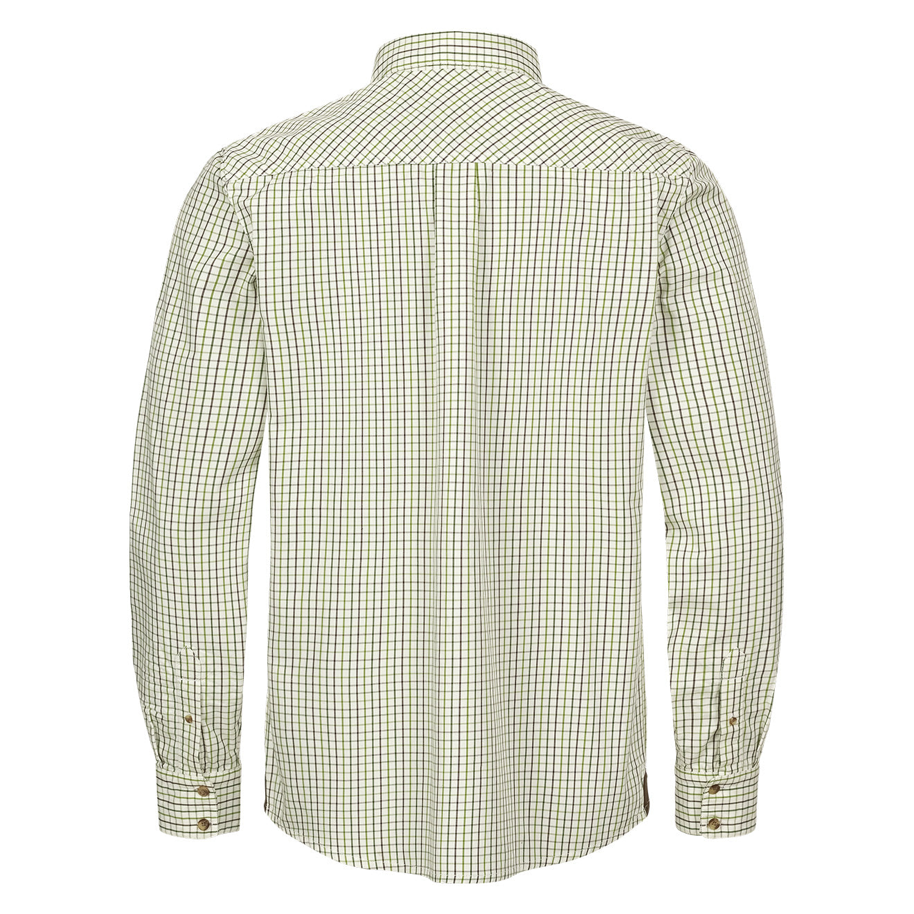 Blaser Tristan L/S Check Shirt Olive / Beige - The Sporting Lodge