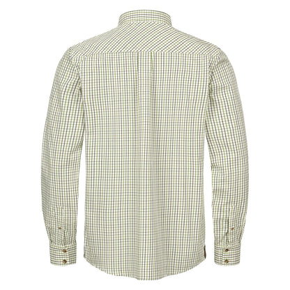 Blaser Tristan L/S Check Shirt Olive / Beige - The Sporting Lodge