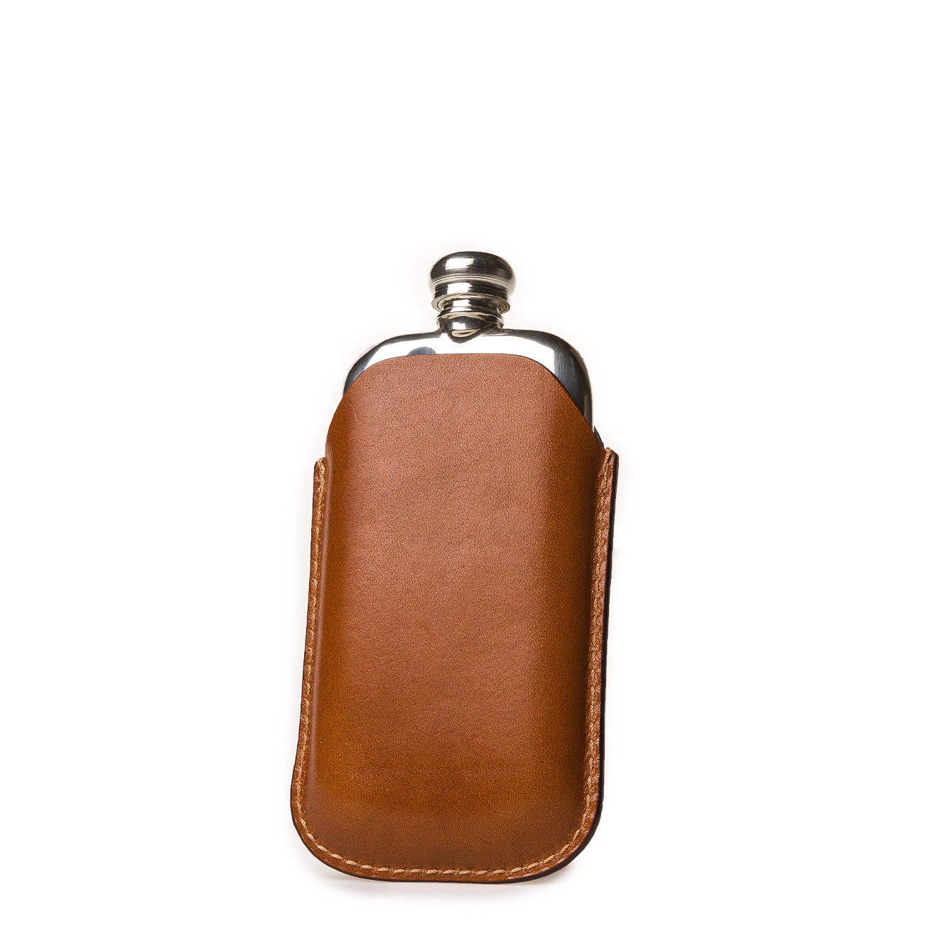 Westley Richards 2.5oz Hip Flask Mid Tan - The Sporting Lodge