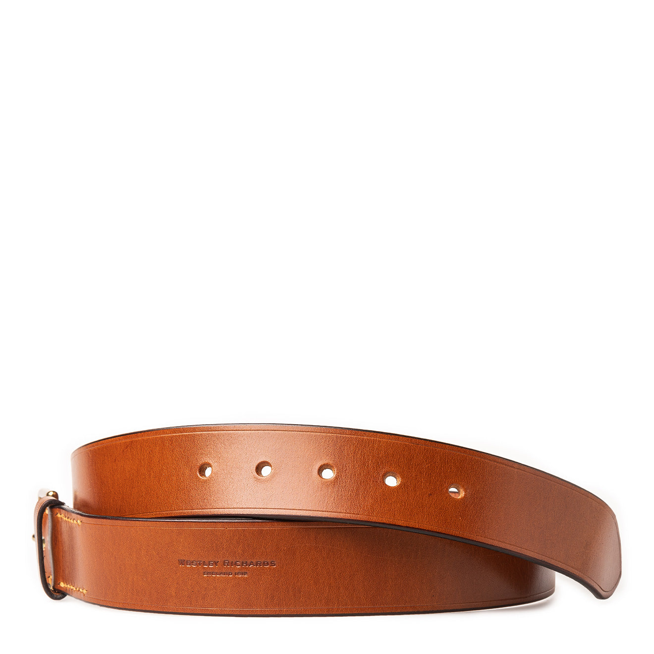 Westley Richards 1.5" Leather Belt Mid Tan - The Sporting Lodge