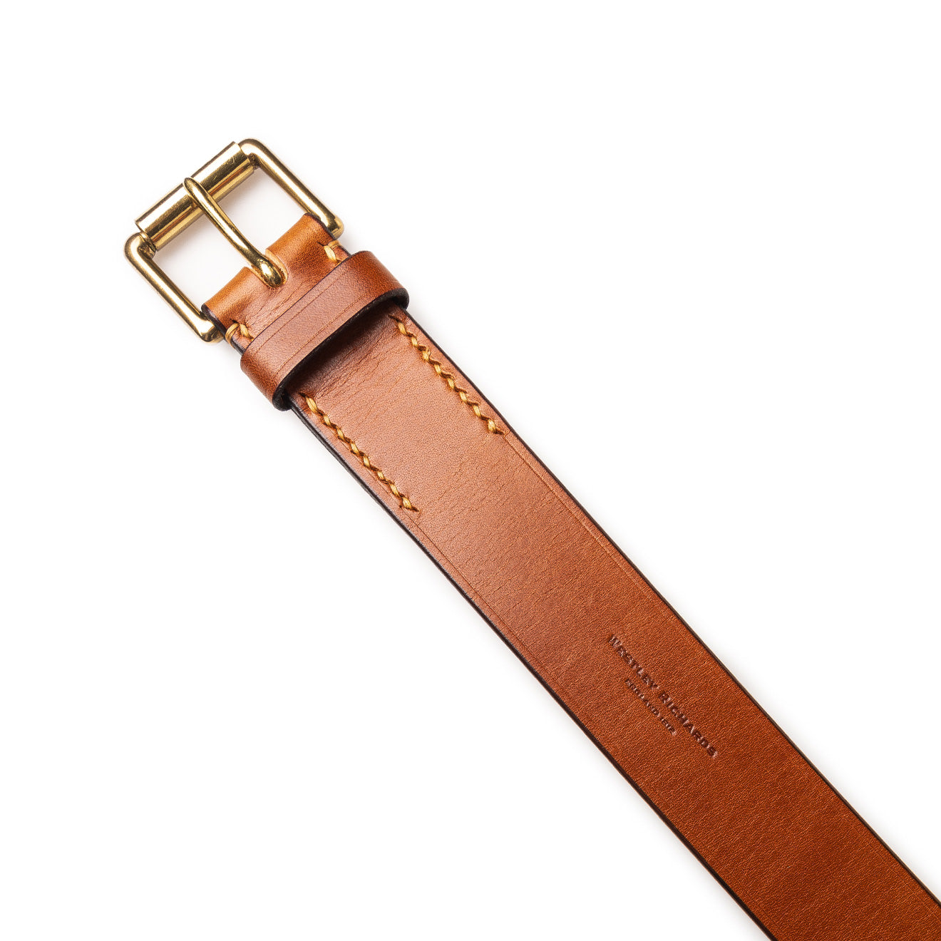 Westley Richards 1.5" Leather Belt Mid Tan - The Sporting Lodge