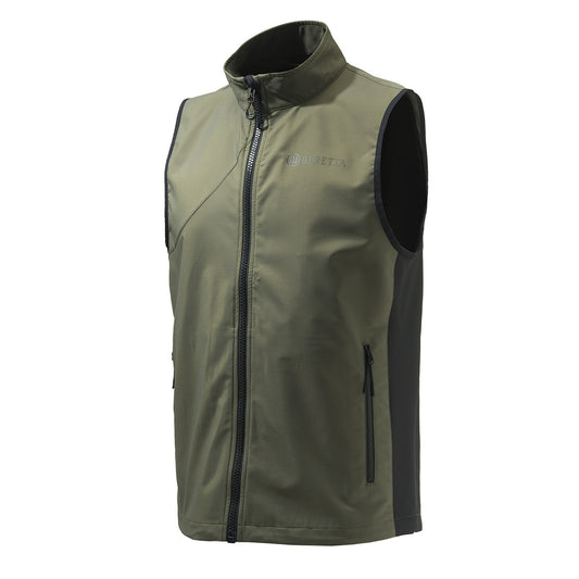 Beretta Windshell Vest Green - The Sporting Lodge