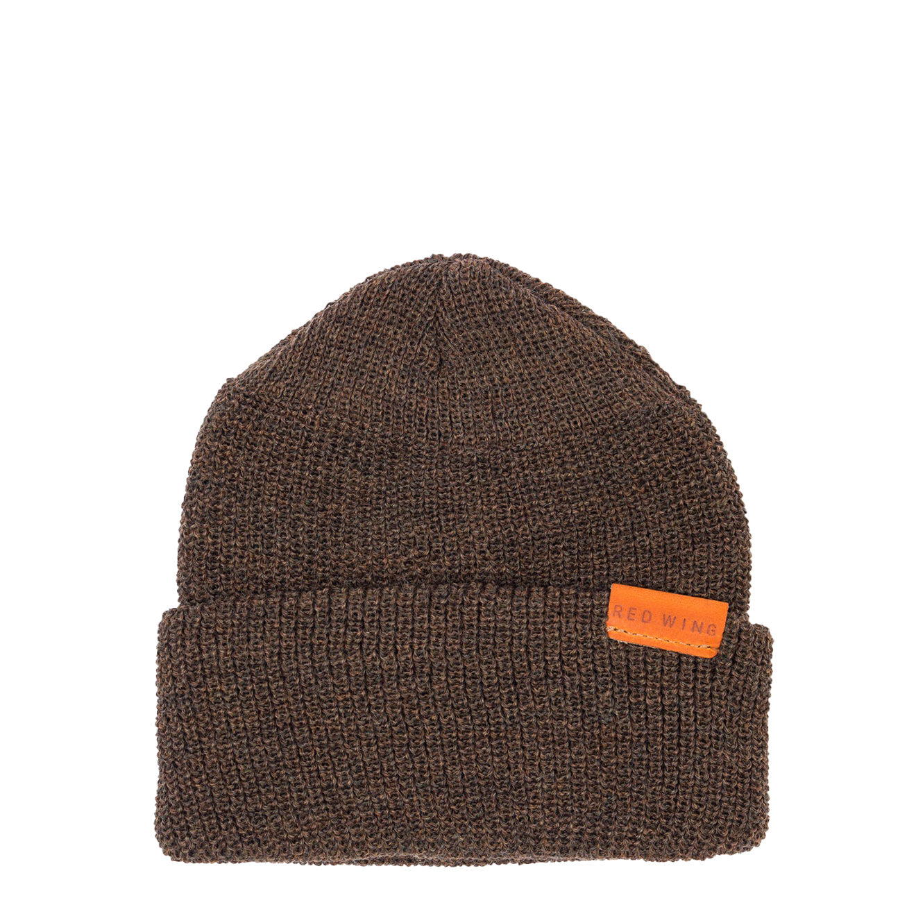 Red Wing Merino Wool Beanie Hat Brown Heather - The Sporting Lodge