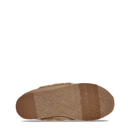 Teva Womens ReEmber Fleece Moc Sand Dune - The Sporting Lodge