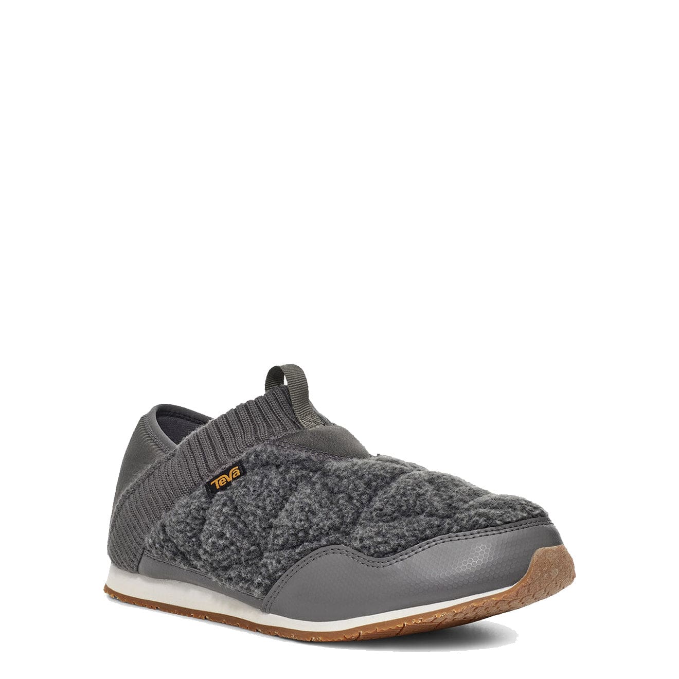 Teva Womens ReEmber Fleece Moc Dark Gull Grey - The Sporting Lodge