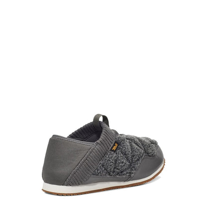 Teva Womens ReEmber Fleece Moc Dark Gull Grey - The Sporting Lodge