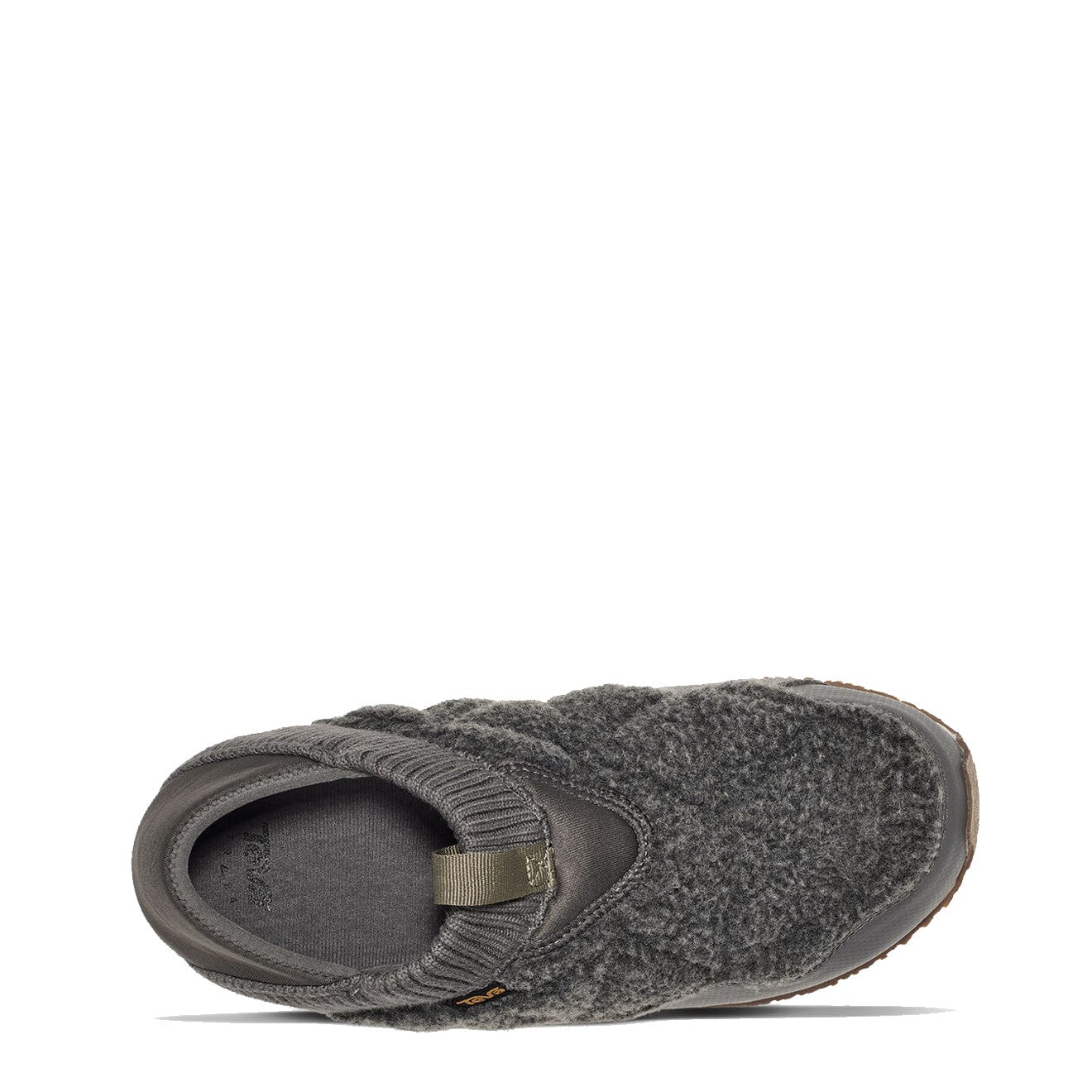 Teva Womens ReEmber Fleece Moc Dark Gull Grey - The Sporting Lodge