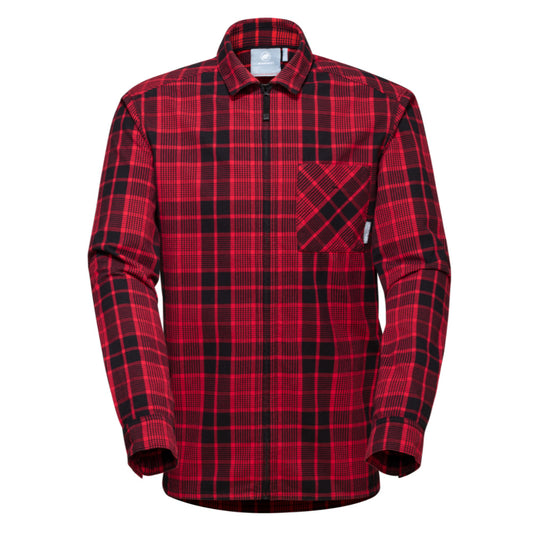 Mammut Tamaro L/S Shirt Magma / Black - The Sporting Lodge