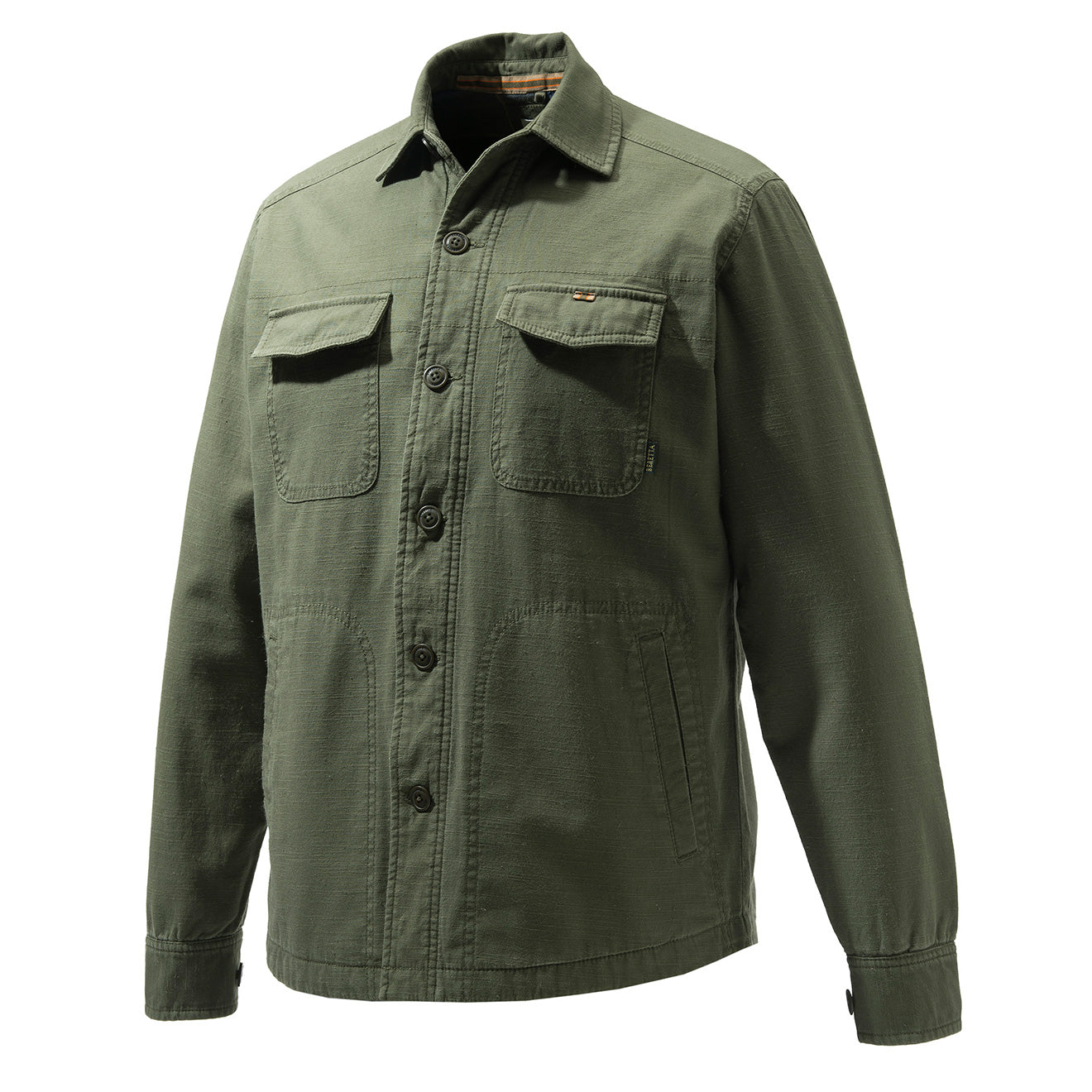 Beretta Heavy Overshirt Green - The Sporting Lodge