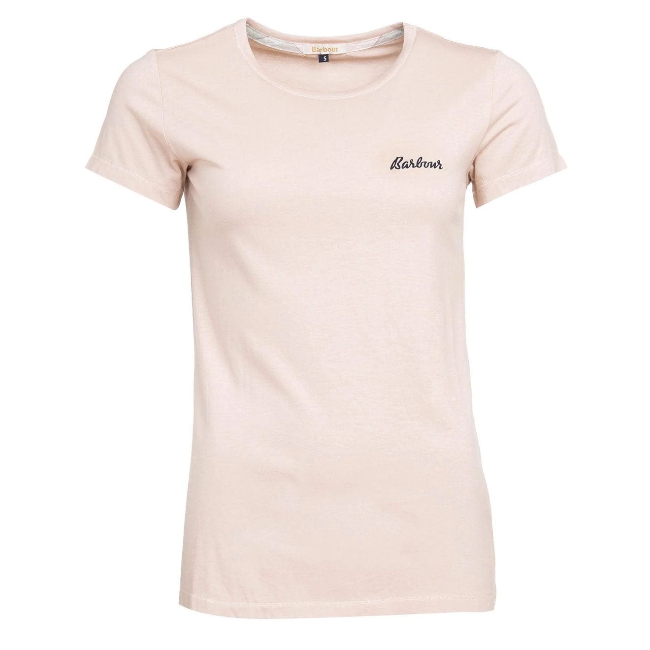 Barbour t shirt womens Pink on sale