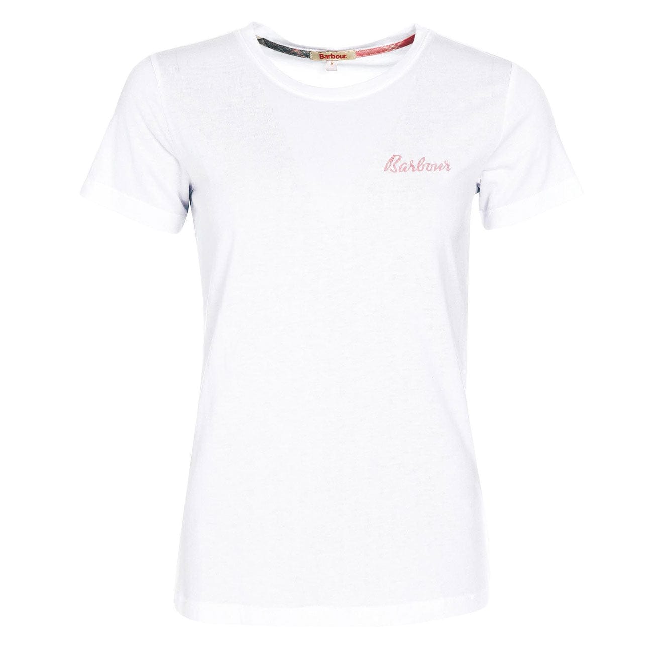 Barbour Womens Edie Lounge T Shirt White