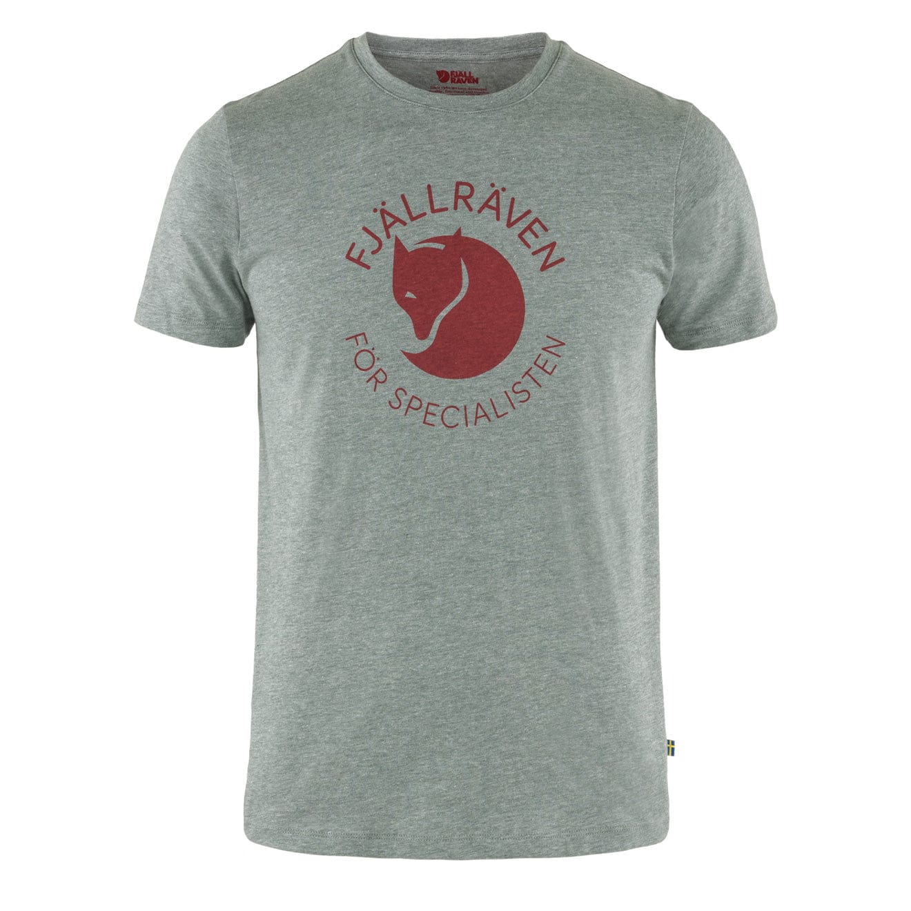 Fjallraven Fox T-Shirt Grey Melange - The Sporting Lodge