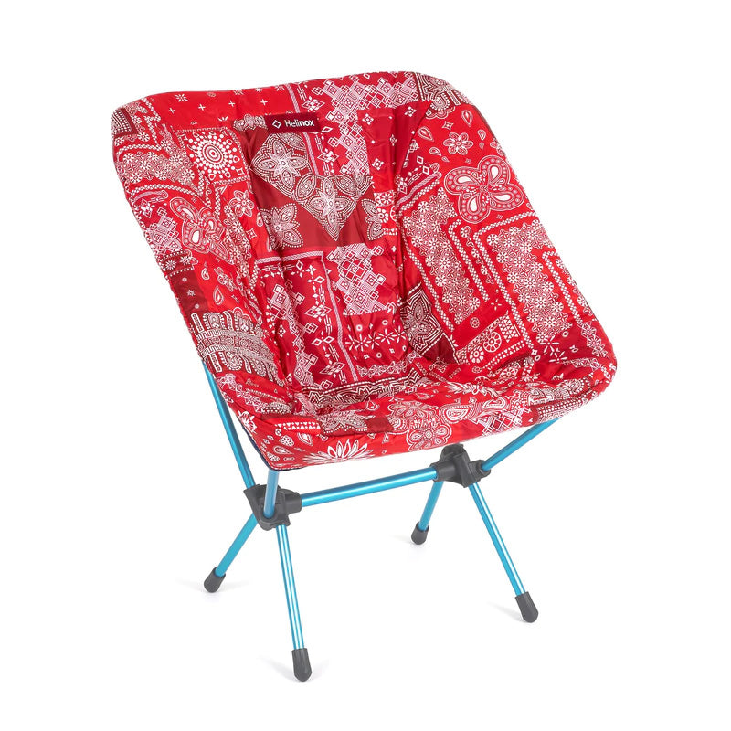 Helinox Seat Warmer Blue Bandanna / Red Bandanna - The Sporting Lodge