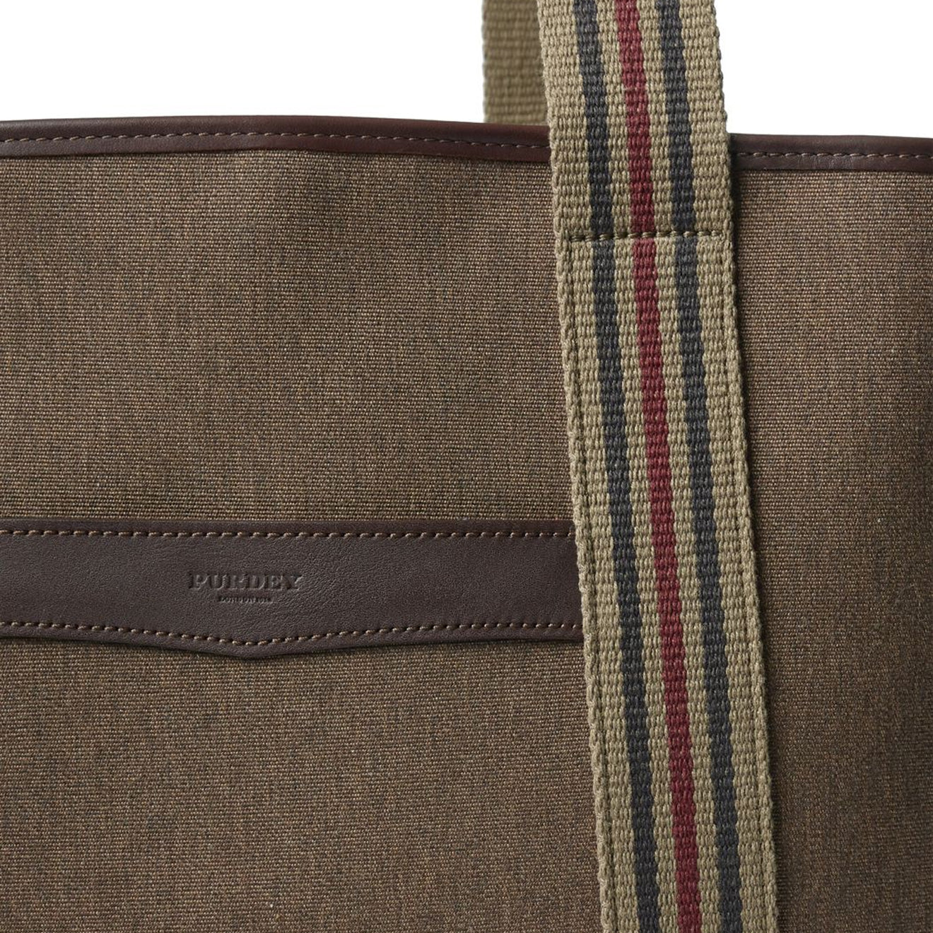 James Purdey Wood Tote Bag Walnut - The Sporting Lodge