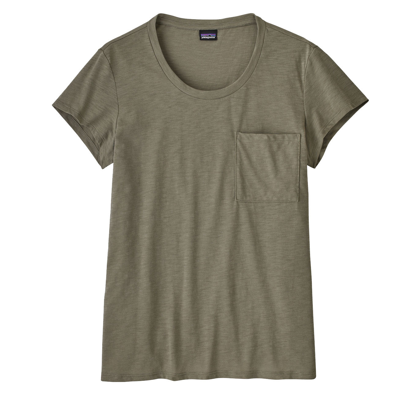 Patagonia Womens Mainstay T-Shirt Garden Green - The Sporting Lodge