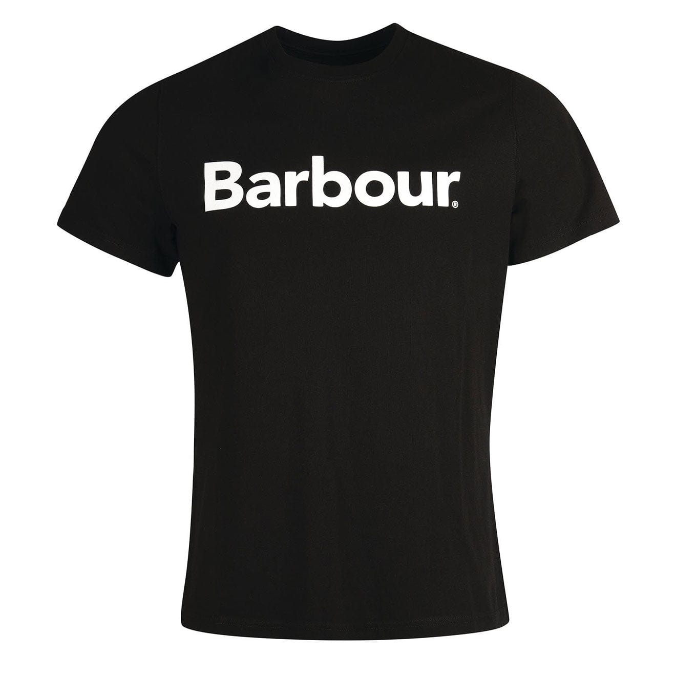 Barbour Logo T-Shirt Black - The Sporting Lodge