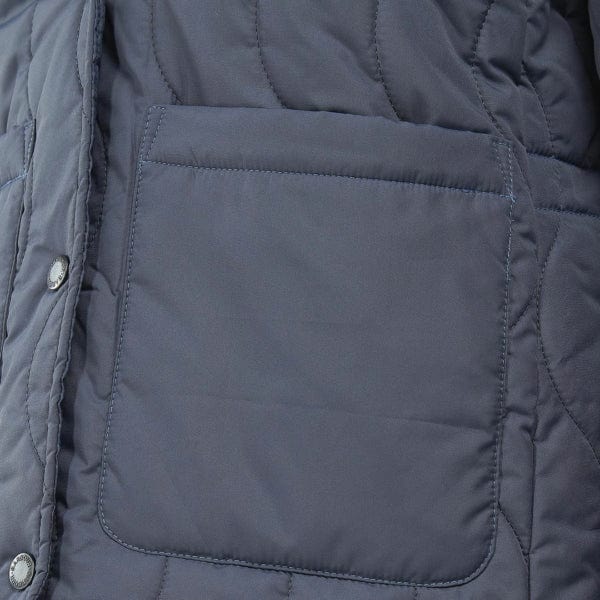 Barbour Womens Barmouth Quilted Jacket Summer Navy - The Sporting Lodge