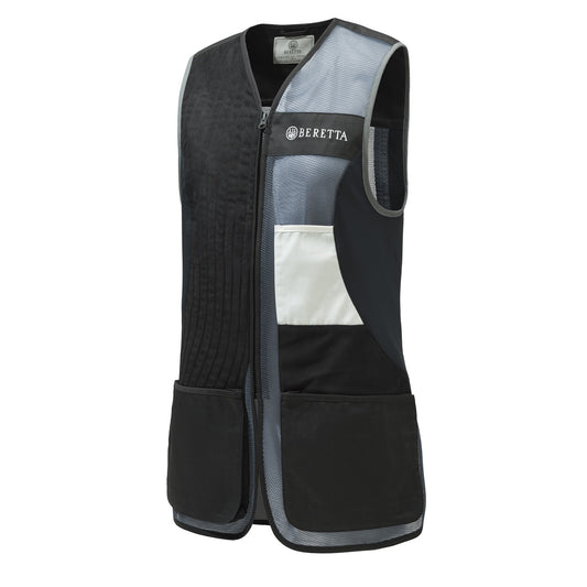 Beretta Womens Uniform Pro 20.20 Micro Shooting Vest Black / Grey - The Sporting Lodge