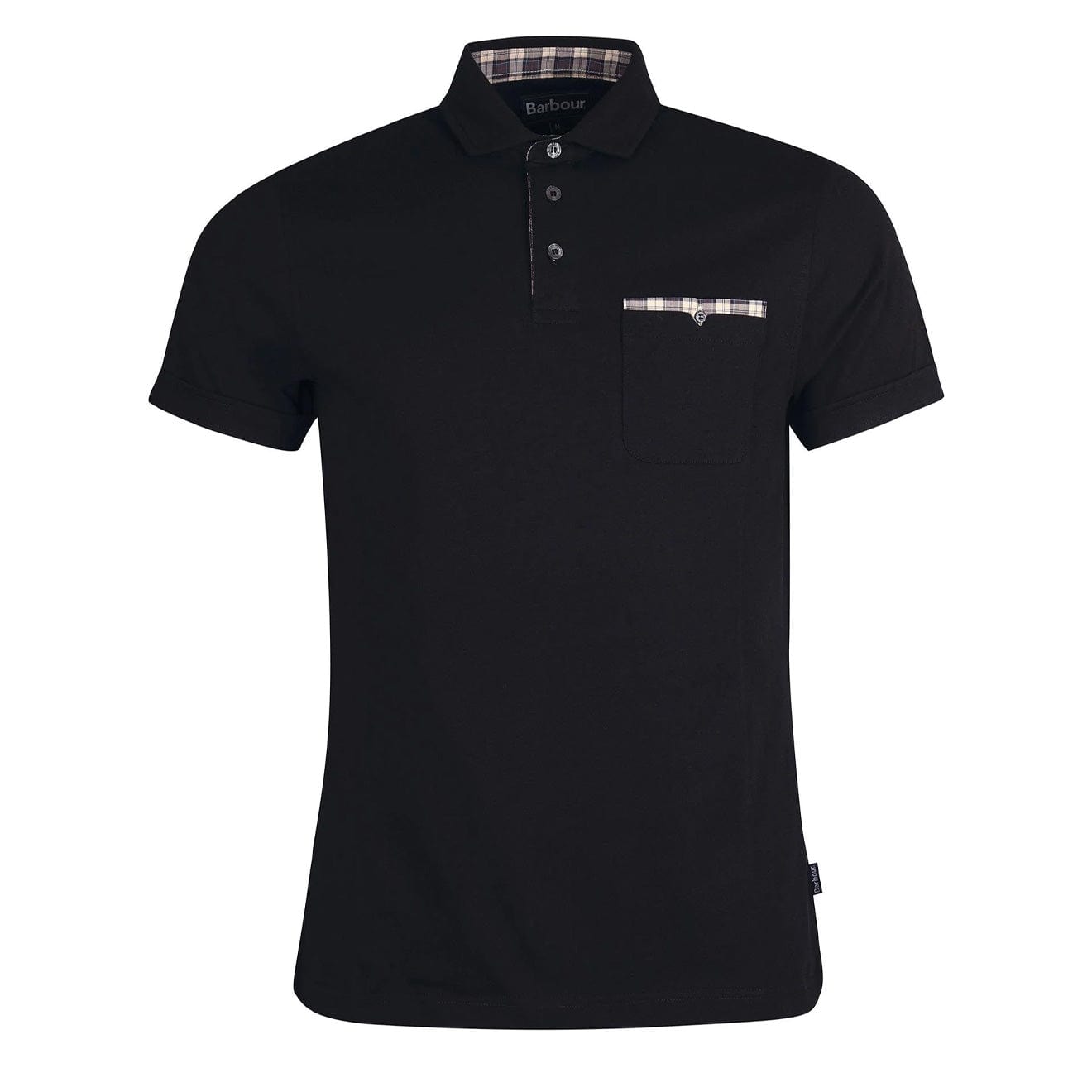 Barbour Corpatch Polo Shirt Black - The Sporting Lodge