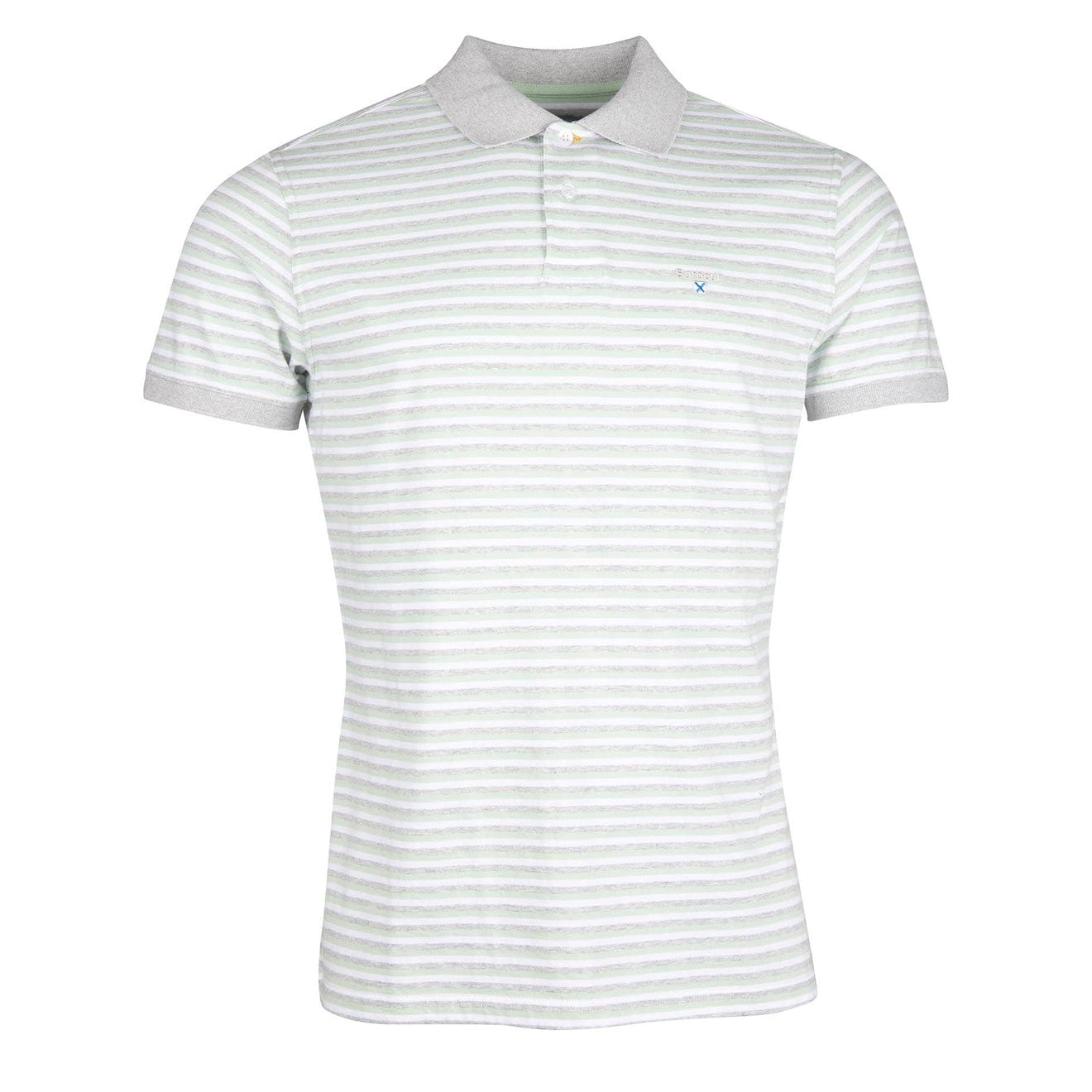 Barbour Swinden Polo Dusty Mint - The Sporting Lodge