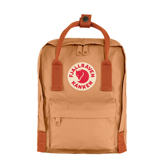 Fjallraven Kanken Mini Backpack Peach Sand / Terracotta Brown - The Sporting Lodge