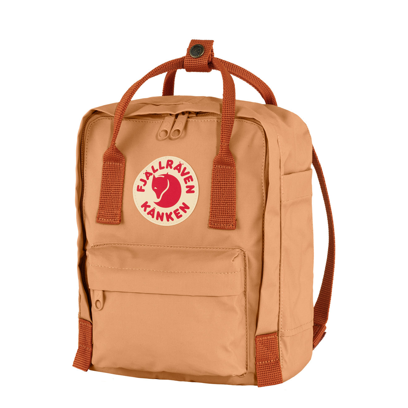 Fjallraven Kanken Mini Backpack Peach Sand / Terracotta Brown - The Sporting Lodge