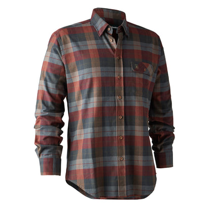 Deerhunter Ryan Shirt Red Check - The Sporting Lodge