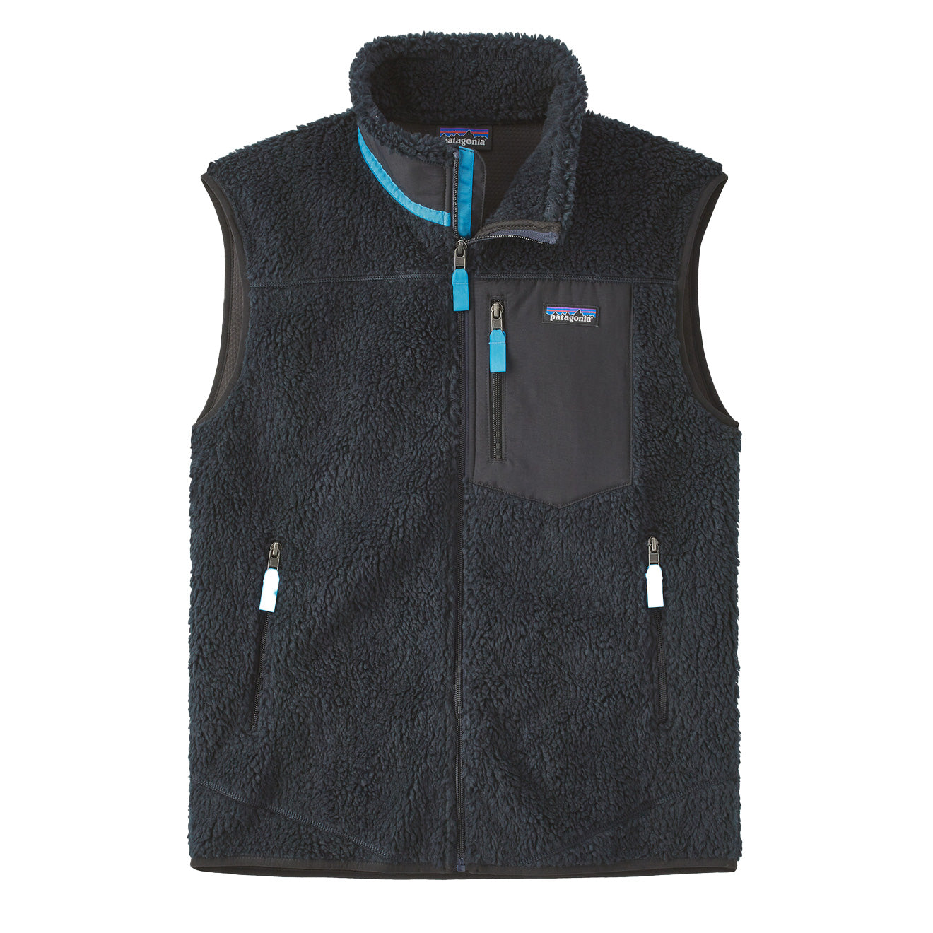 Patagonia Classic Retro-X Fleece Vest Pitch Blue - The Sporting Lodge