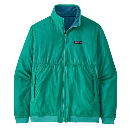 Patagonia Reversible Shelled Microdini Fleece Jacket Fresh Teal - The Sporting Lodge