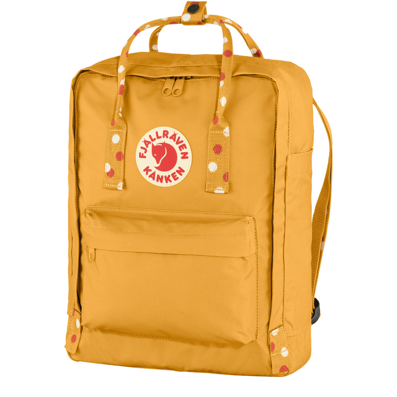 Fjallraven Kanken Classic Backpack Ochre Confetti Pattern The Sporting Lodge