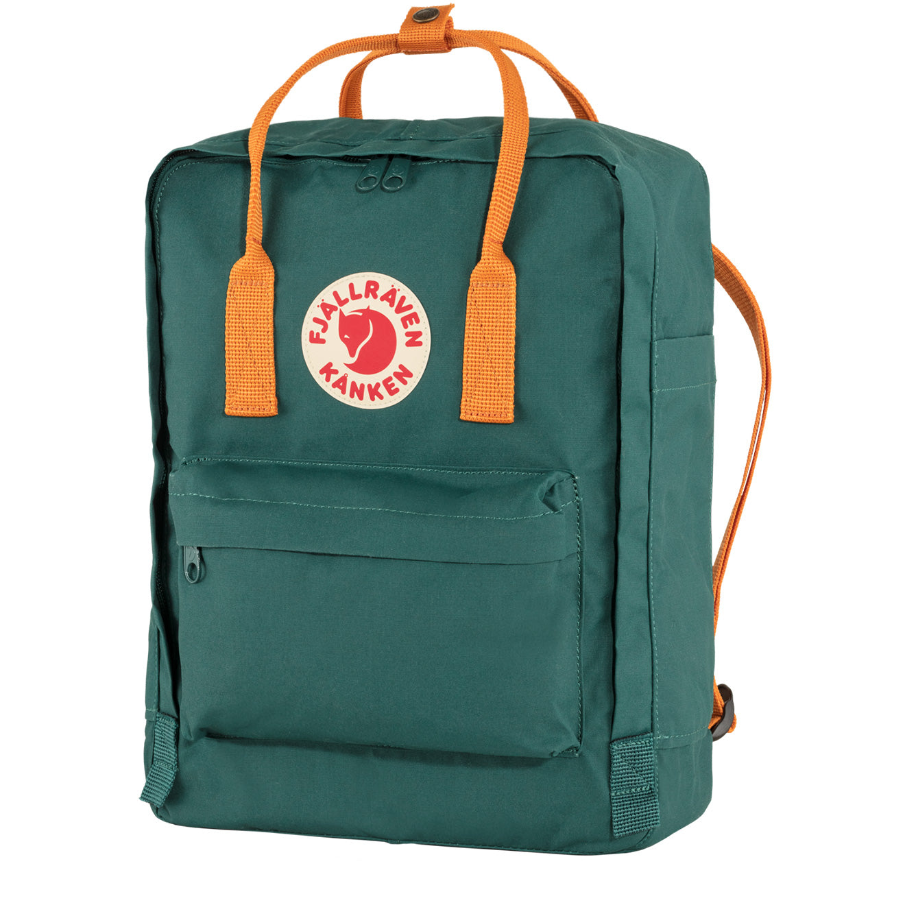 Fjallraven Kanken Classic Backpack Arctic Green / Spicy Orange - The Sporting Lodge