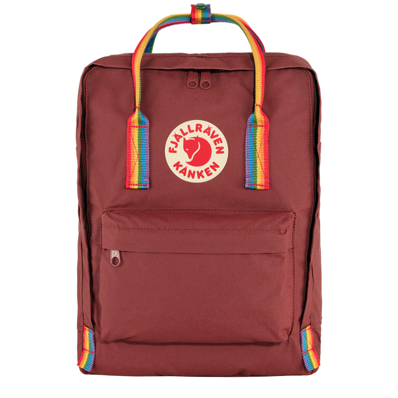 Fjallraven Kanken Classic Backpack Ox Red Rainbow Pattern The Sporting Lodge