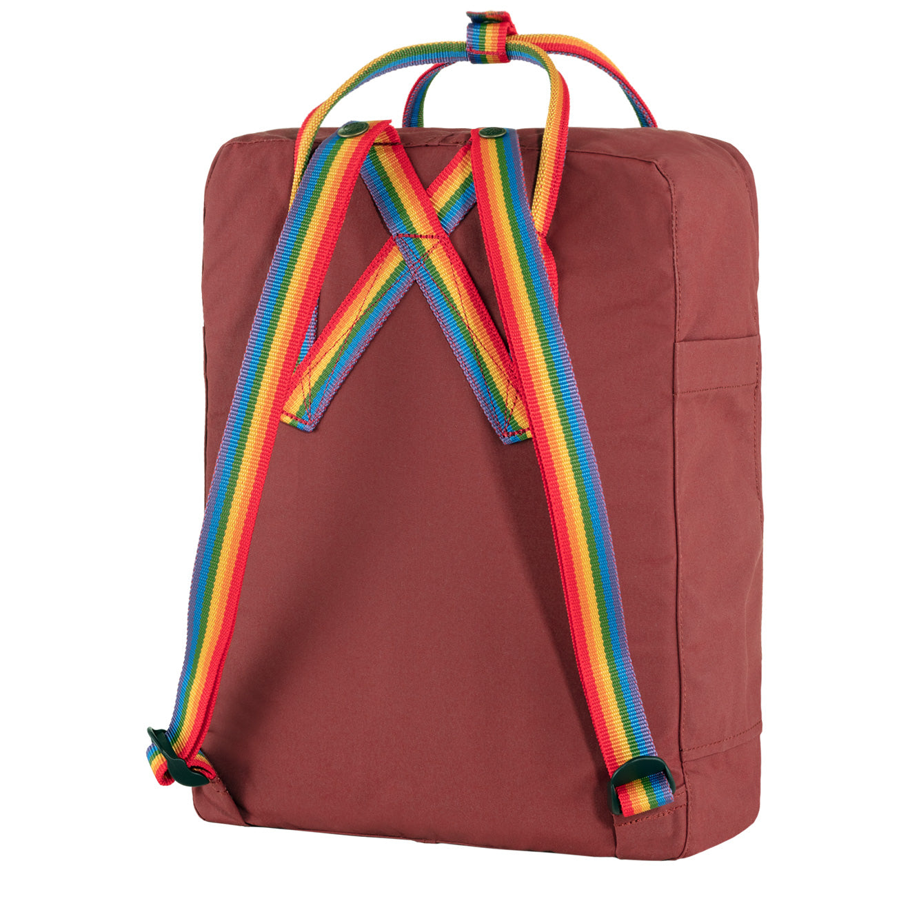 Fjallraven Kanken Classic Backpack Ox Red / Rainbow Pattern - The Sporting Lodge