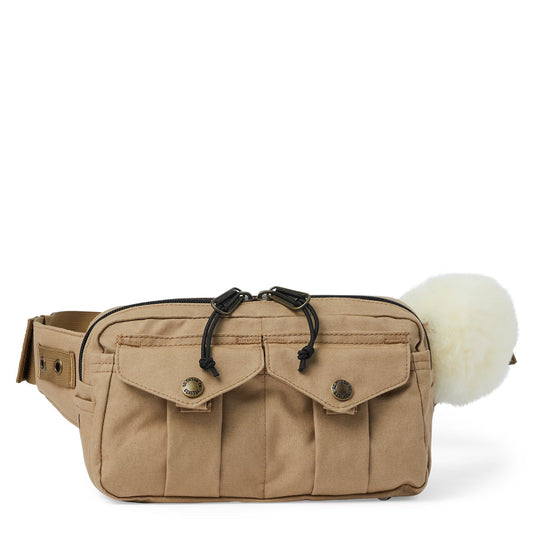 Filson Compact Fishing Waist Pack Dark Tan - The Sporting Lodge