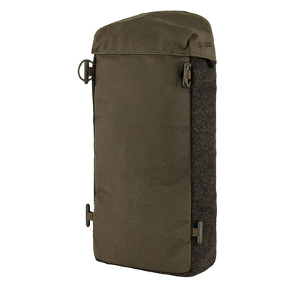 Fjallraven Varmland Wool Side Pocket Dark Olive / Brown - The Sporting Lodge