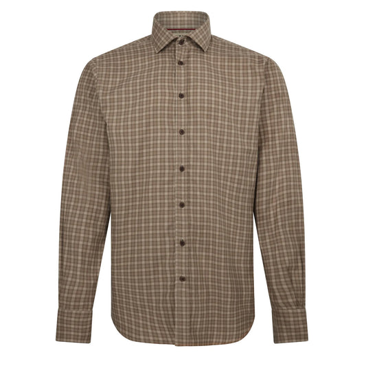 James Purdey Purdey Fit Grouse Moor Shirt Bracken - The Sporting Lodge