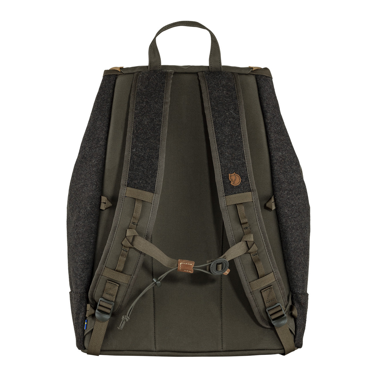 Fjallraven Varmland Rucksack Dark Olive / Brown - The Sporting Lodge