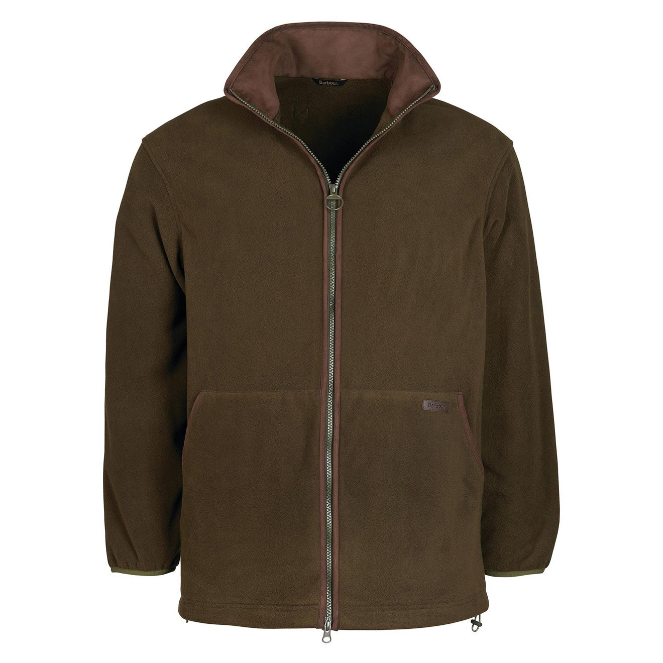 Barbour Oakmoor Fleece Jacket Olive - The Sporting Lodge