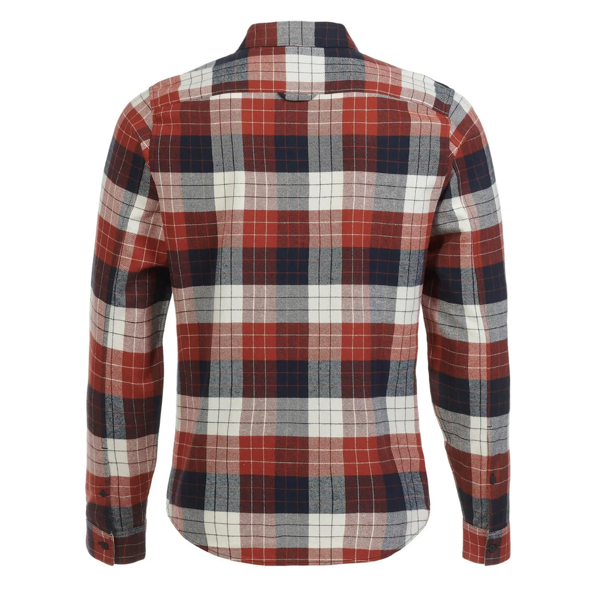 Musto Marina Plaid Long Sleeve Shirt Burnt Henna - The Sporting Lodge