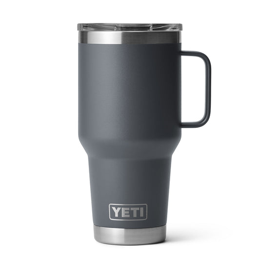 YETI Rambler 30oz Travel Mug Charcoal - The Sporting Lodge