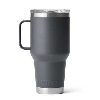 YETI Rambler 30oz Travel Mug Charcoal - The Sporting Lodge