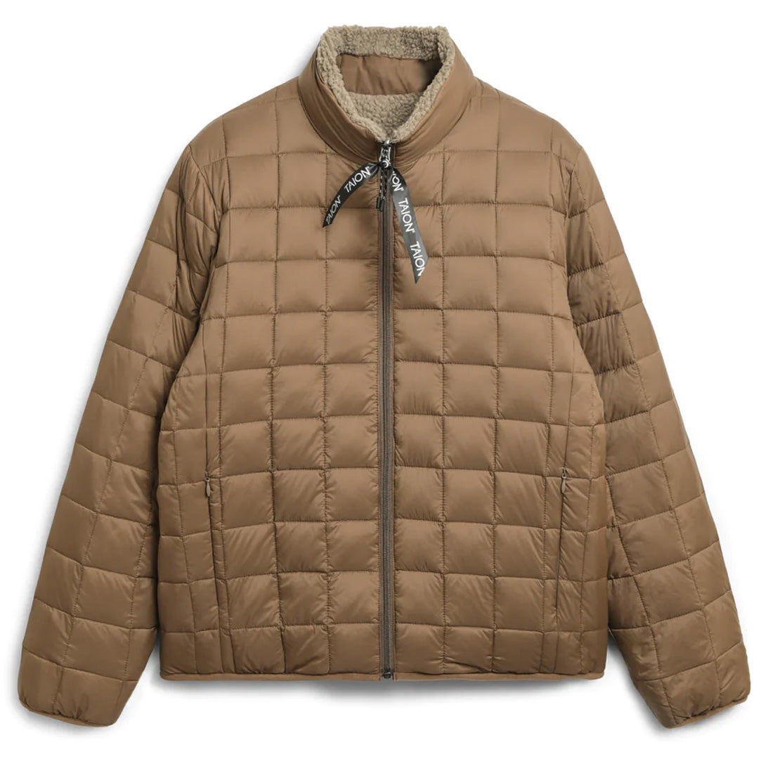 Taion Down x Boa Reversible Jacket L. Brown / Beige - The Sporting Lodge