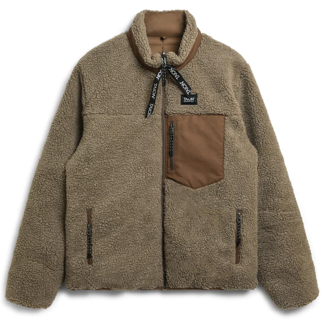 Taion Down x Boa Reversible Jacket L. Brown / Beige | The Sporting Lodge