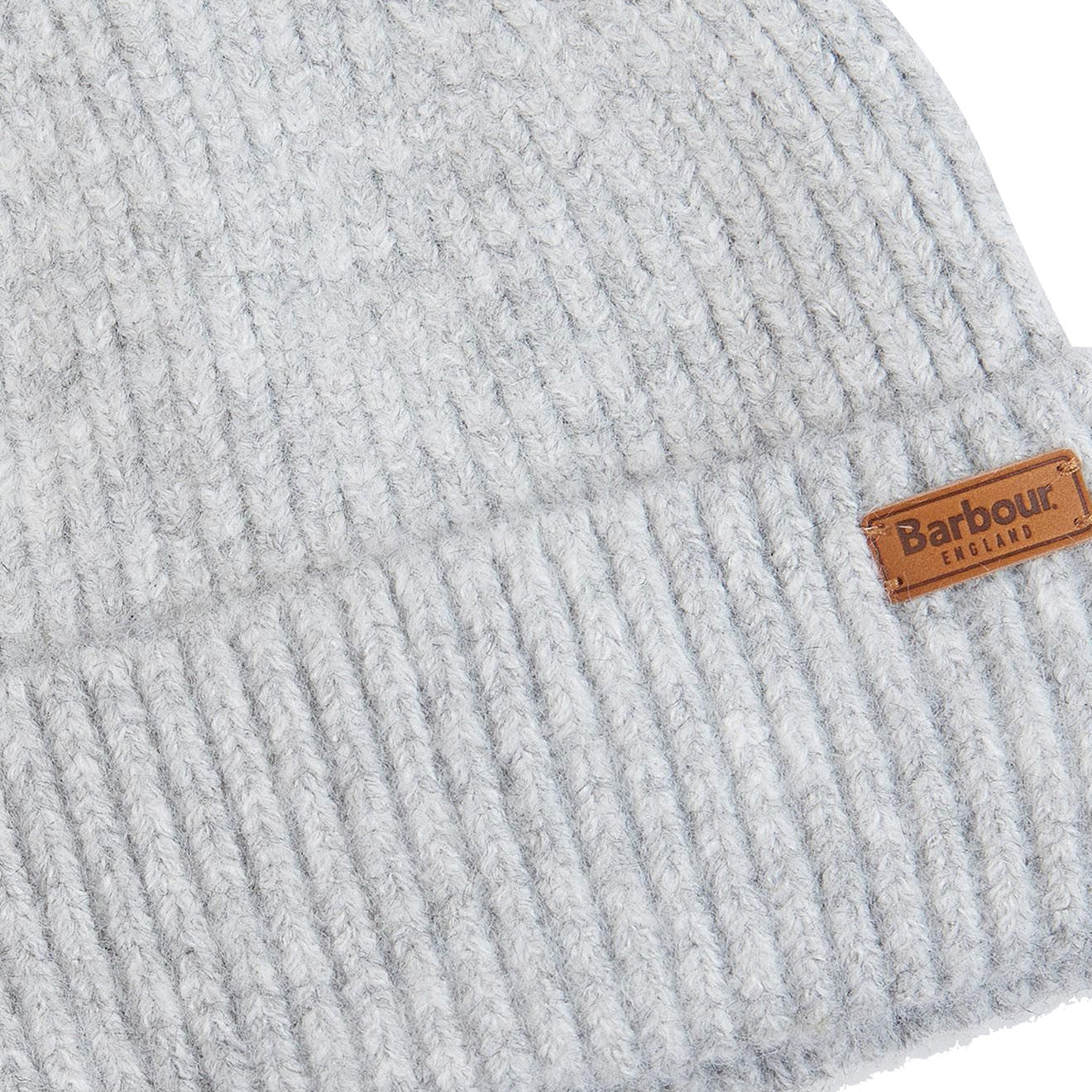 Barbour Pendle Beanie Light Grey - The Sporting Lodge