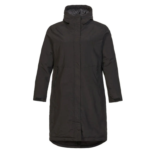 Musto Womens Corsica Primaloft Longline Parka Black - The Sporting Lodge