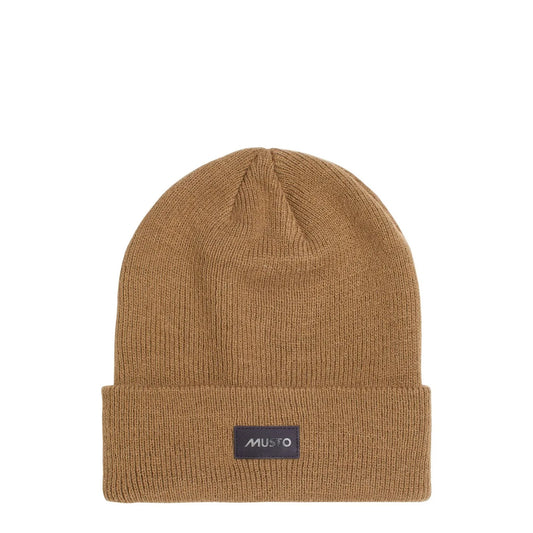 Musto Shaker Cuff Beanie Dark Caramel - The Sporting Lodge