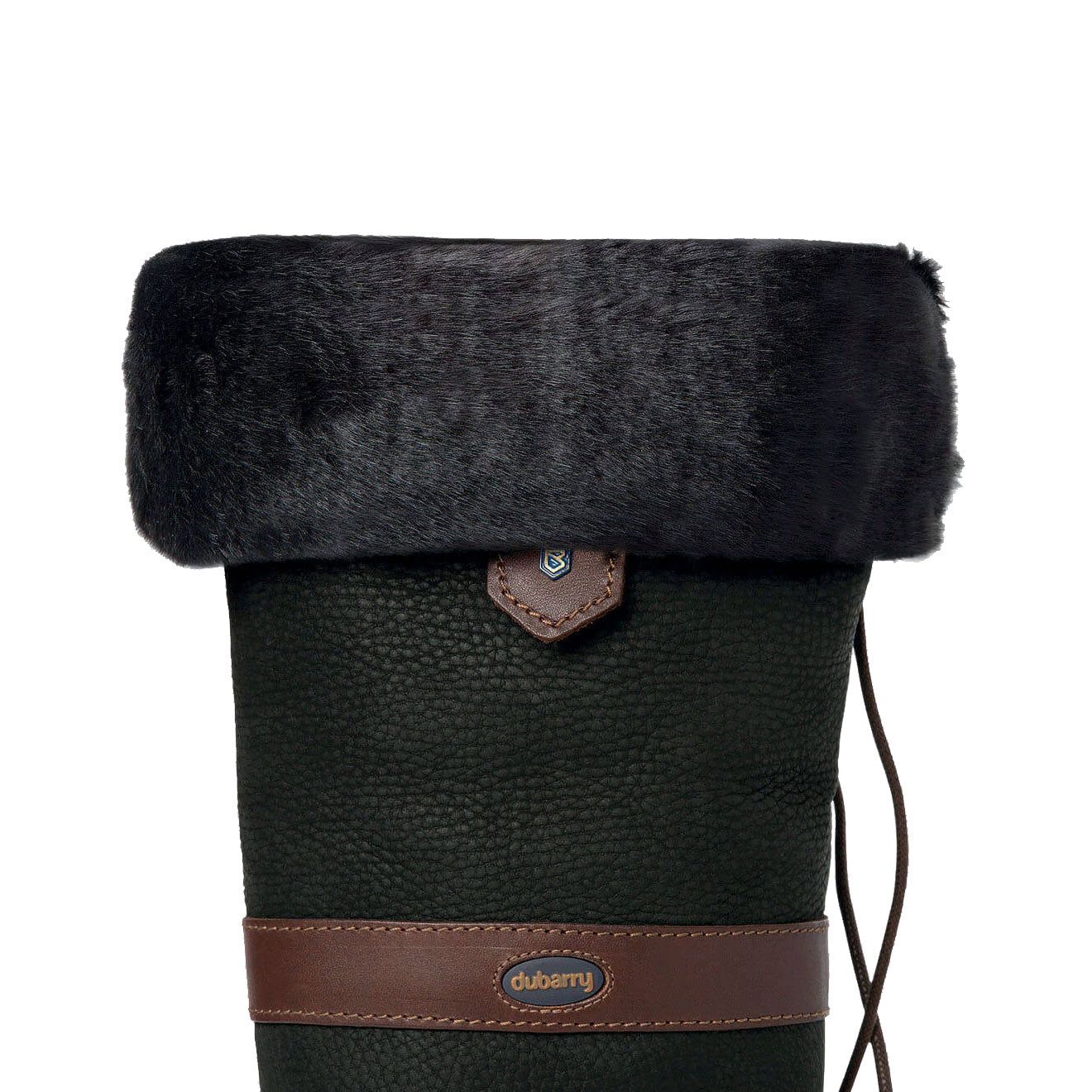 Dubarry Faux Fur Boot Liners Black - The Sporting Lodge