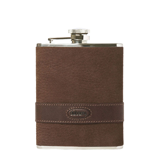 Dubarry Rugby Hipflask Walnut - The Sporting Lodge